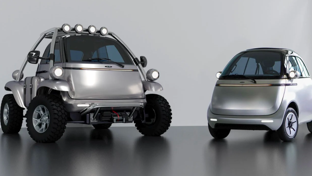 Microlino electric off-road concept car