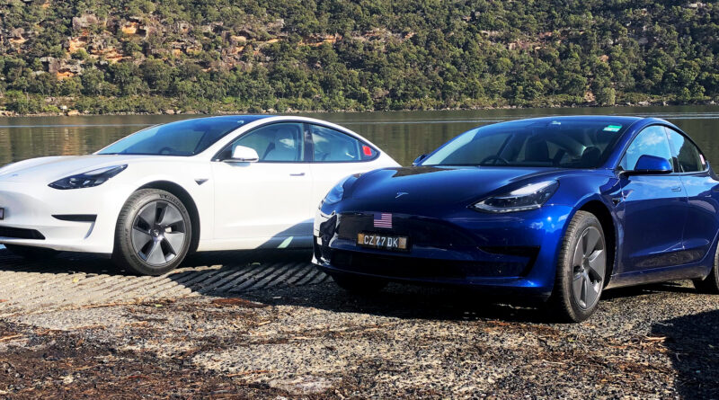 Tesla Model 3 made in America and Tesla Model 3 made in China