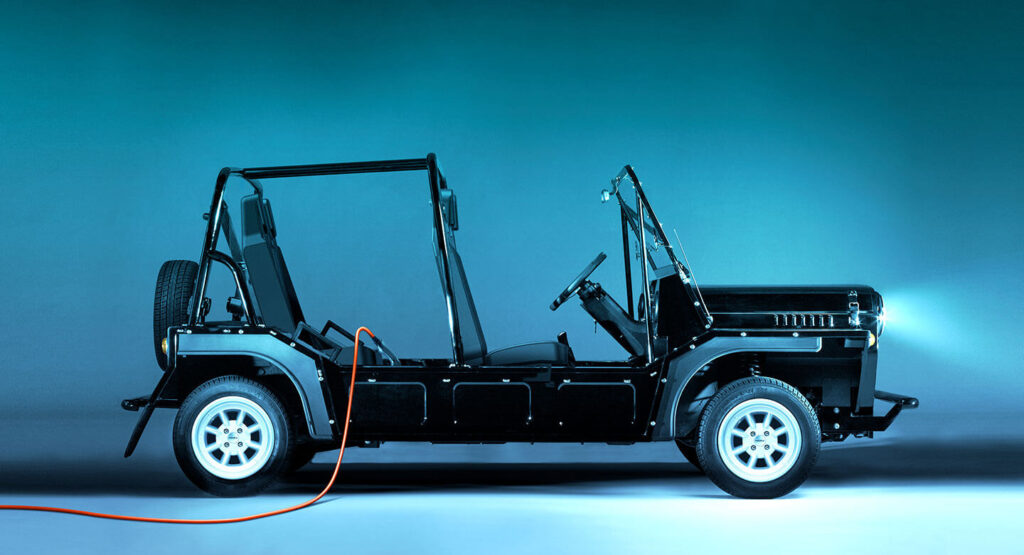 Moke International will take orders for electric versions only from 2022