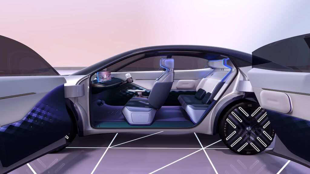 Nissan Chill-Out EV concept interior