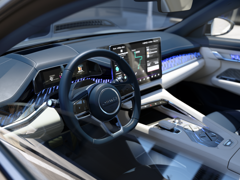 2022 Lynk & Co Zero EV interior
