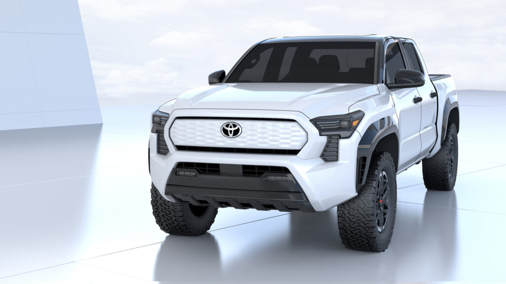 Toyota Pickup EV is concept that shows Toyota's idea of a battery electric ute