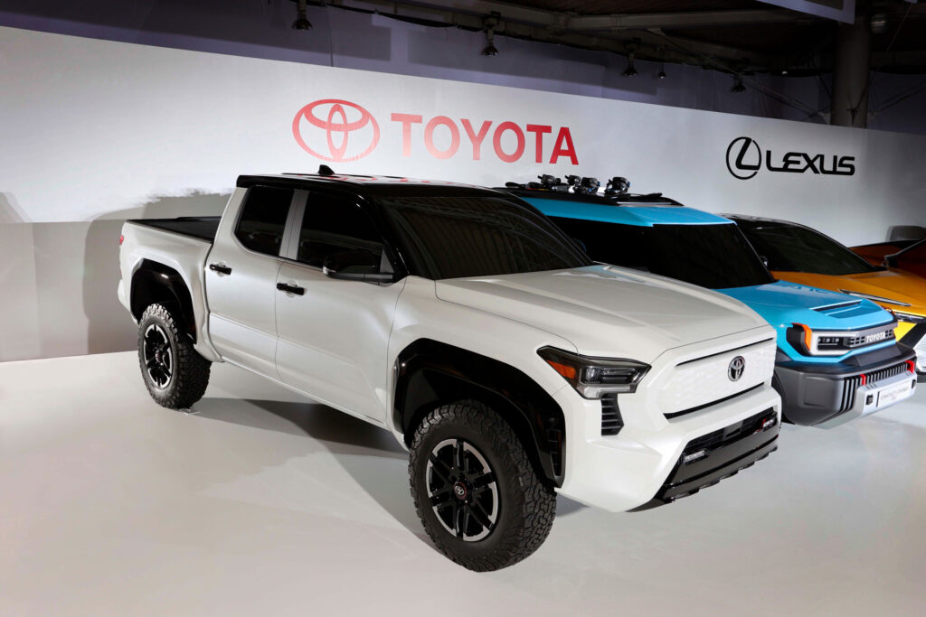 Toyota Pickup EV is concept that shows Toyota's idea of a battery electric ute