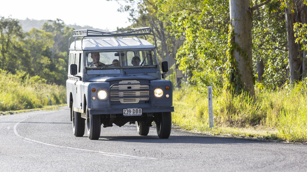 1974 Land Rover Series III with electric conversion
