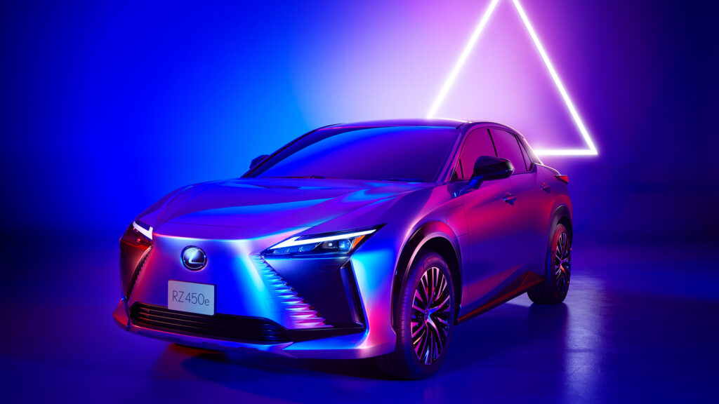 Lexus RZ450e design study gives a good idea of the production car that will be revealed in 2022