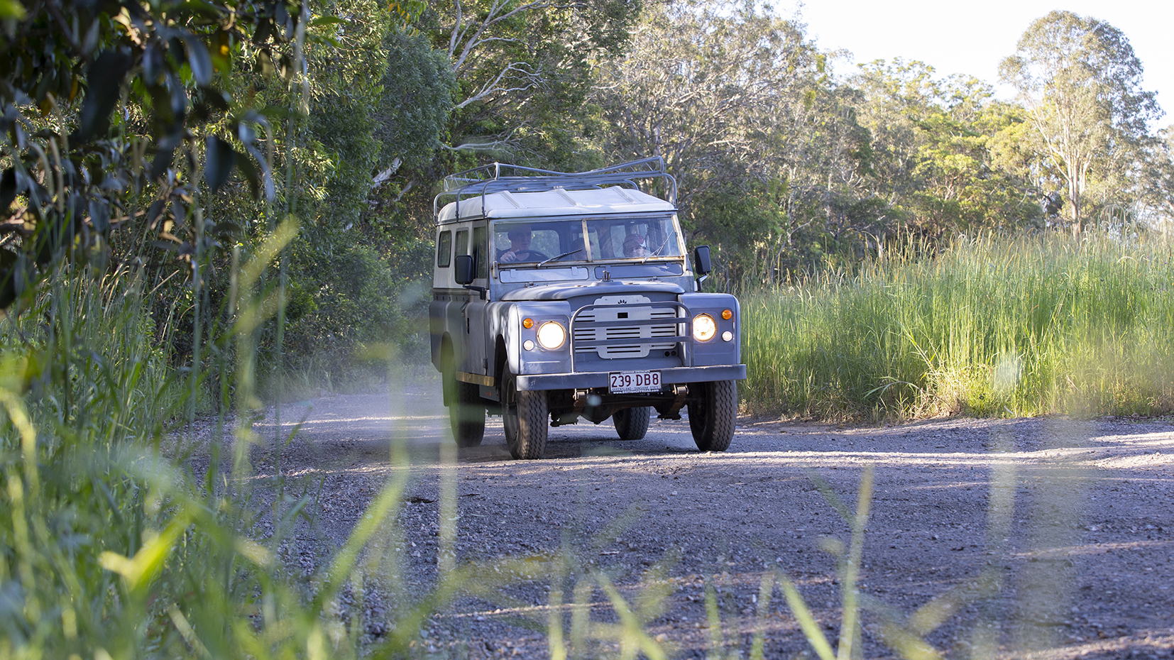 1974 Land Rover Series III with electric conversion