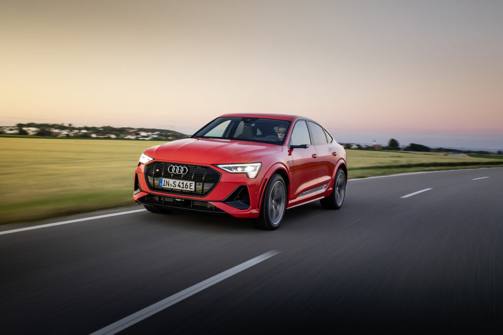 2022 Audi e-Tron S Sportback.
