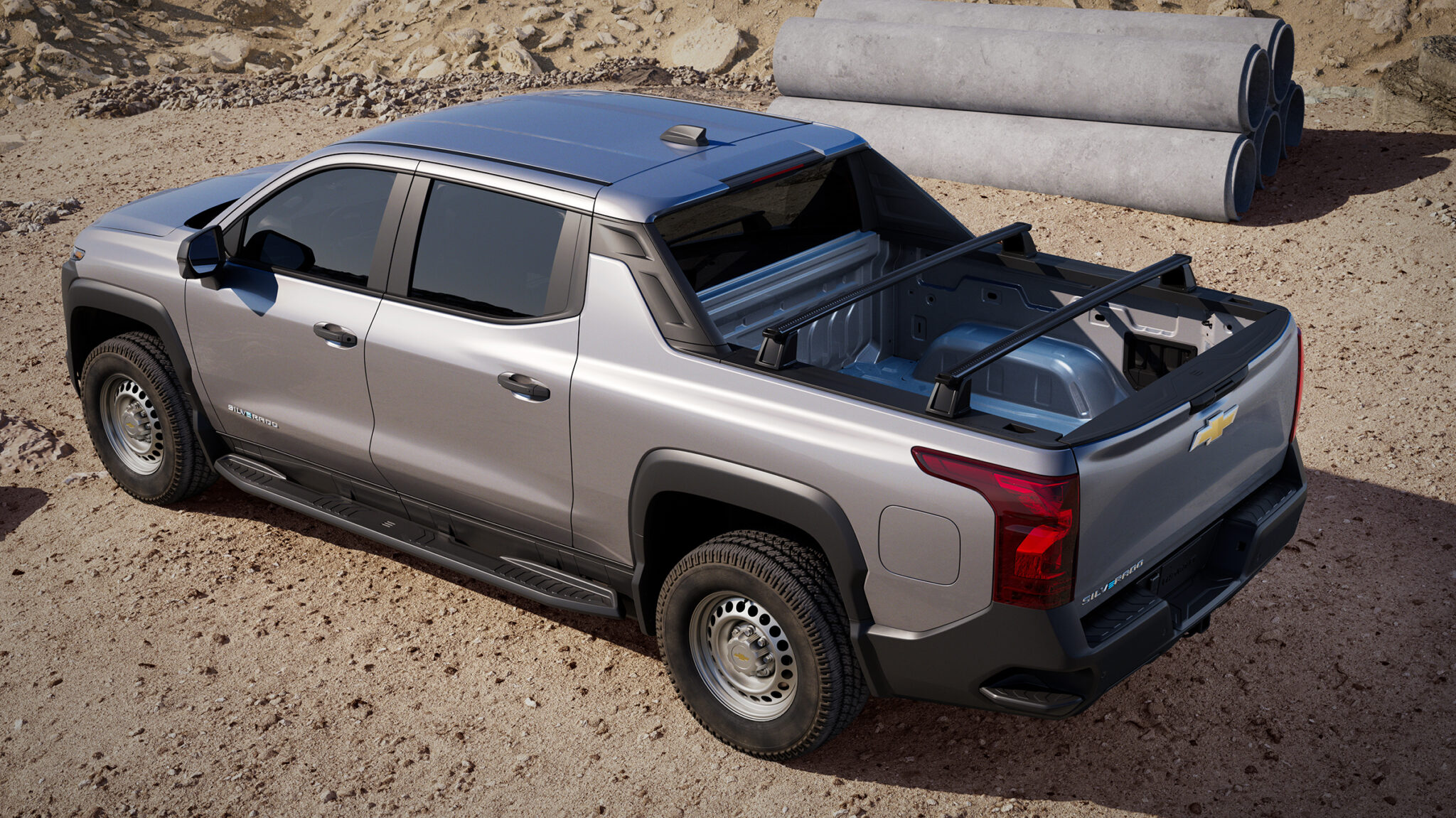 500kW Chevrolet Silverado EV revealed with 650km range, up to 9-tonne ...