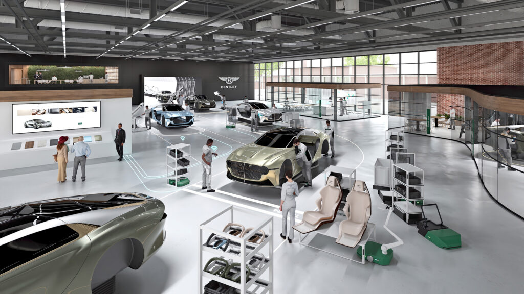 Bentley is promising a £2.5 billion investment in sustainability over the next 10 years. It will include new manufacturing facilities to produce the brand's first EV in Crewe in 2025