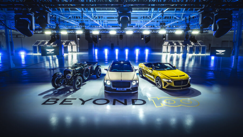 Bentley's Beyond100 strategy will result in an all-electric lineup by 2030, with the luxury brand's first BEV arriving in 2025