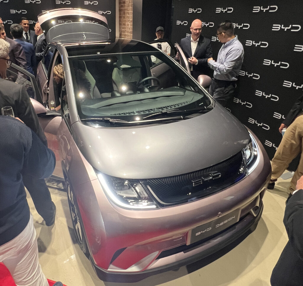 BYD Atto 2, which is known as the Dolphin and EA1 overseas