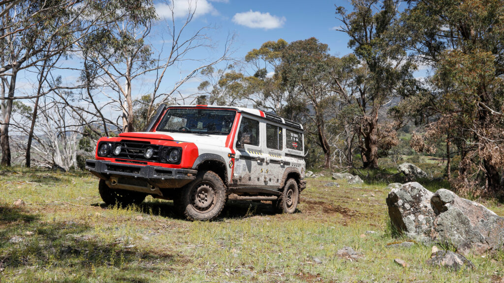 Ineos Grenadier testing in Australia