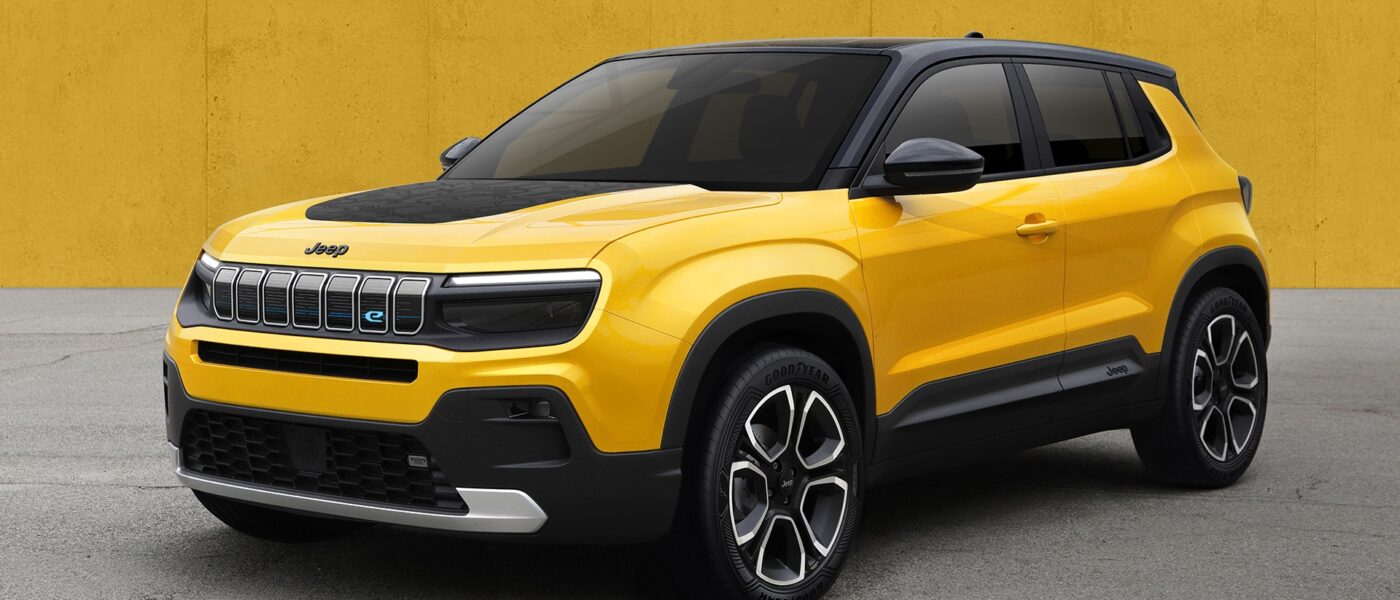Jeep electric SUV that will go on sale early in 2023