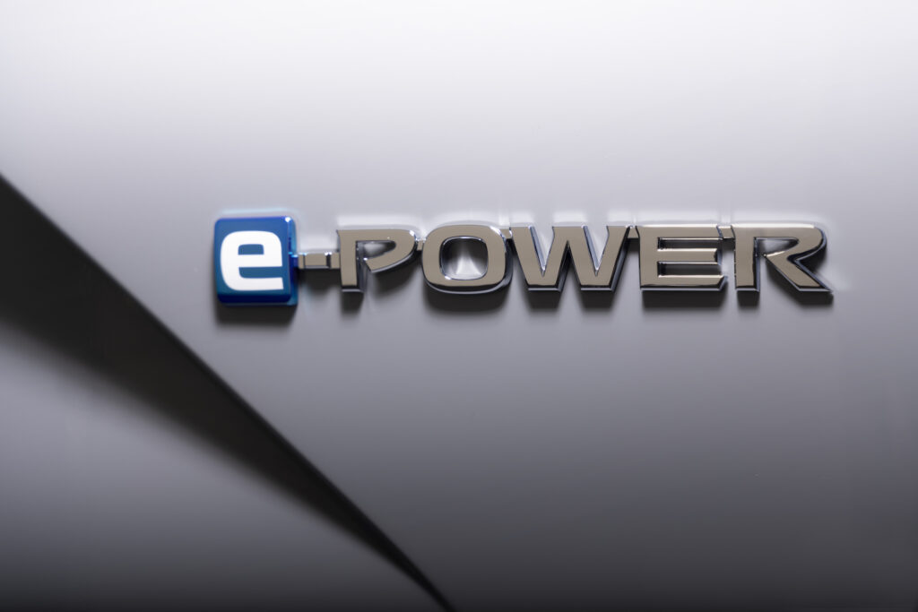 Nissan Qashqai e-Power badge detail