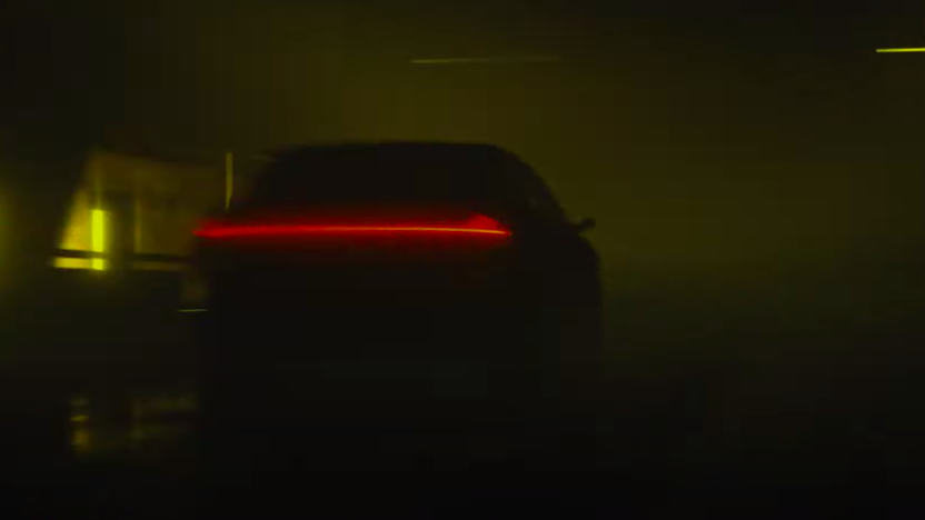 Still from teaser video of the Lotus Type 132 electric SUV