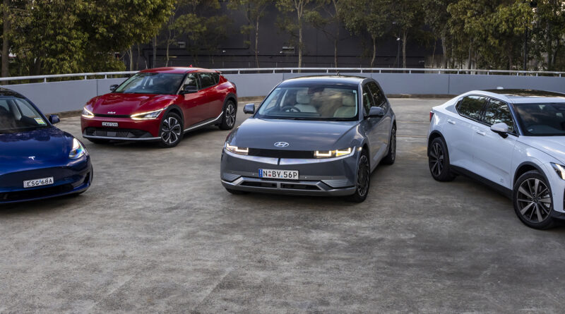 Tesla Model 3 Rear-Wheel Drive, Kia EV6 Air, Hyundai Ioniq 5 RWD, Polestar 2 Single Motor Long Range