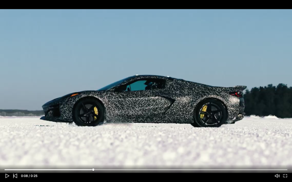 2023 electrified Chev Corvette