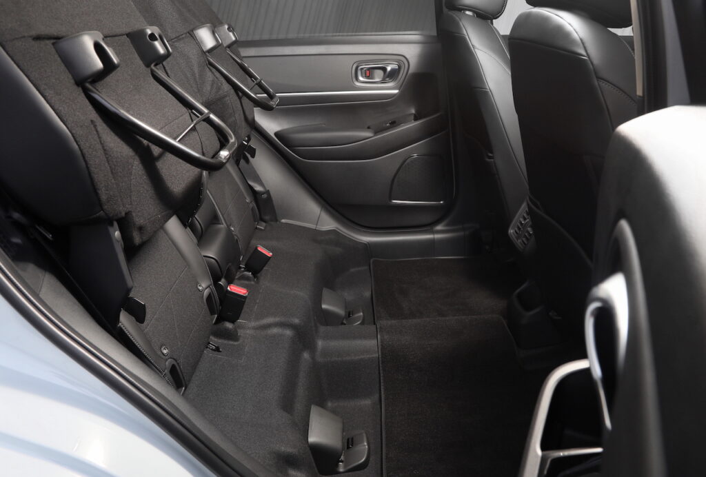 2022 Honda HR-V e:HEV L hybrid has 'Magic Seats' that fold out of the way