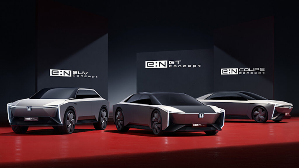 Honda previews its future line-up of EVs.