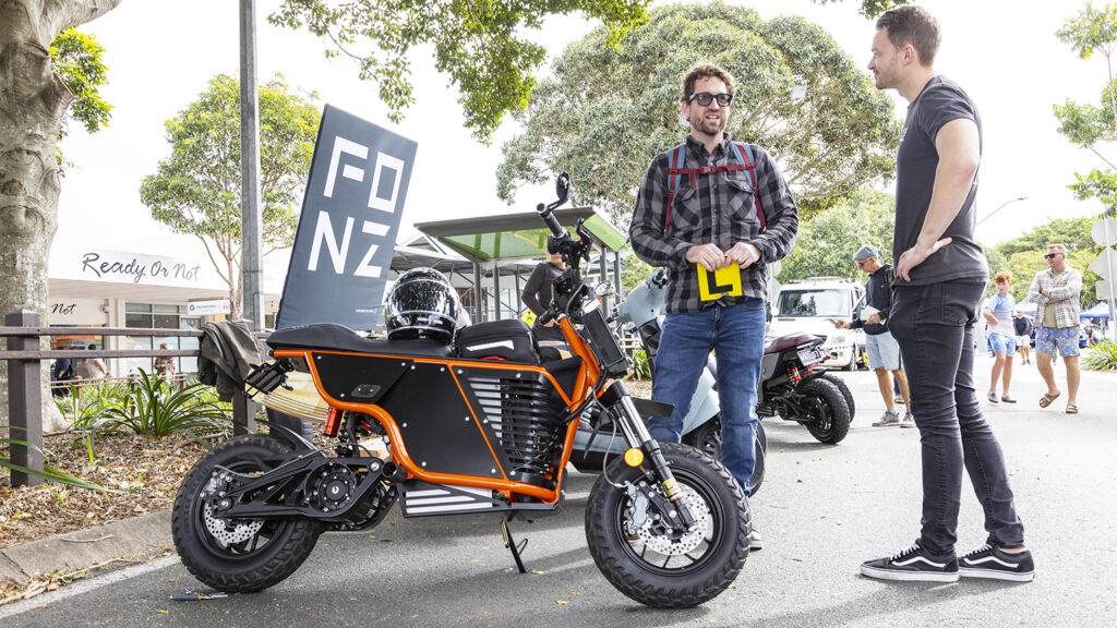 Aussie-made FONZ Motor electric bike costs from $10,990, hits 100km/h in 3.9 seconds and claimed range of 200km