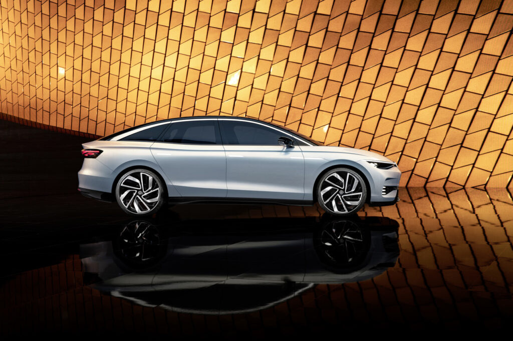 Volkswagen ID.Aero is a close-to-production concept of what could be called the ID.6 when it goes on sale in 2023