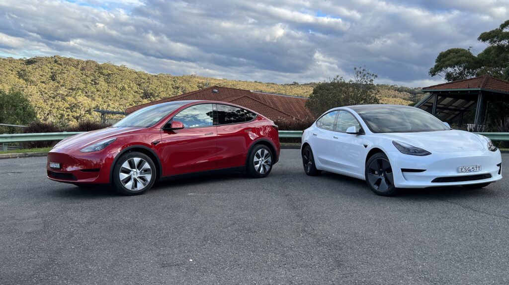 Tesla Model Y Rear-Wheel Drive and Tesla Model 3 Rear-Wheel Drive