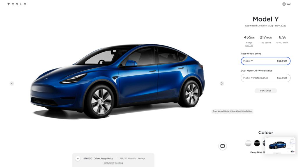 2022 Tesla Model Y