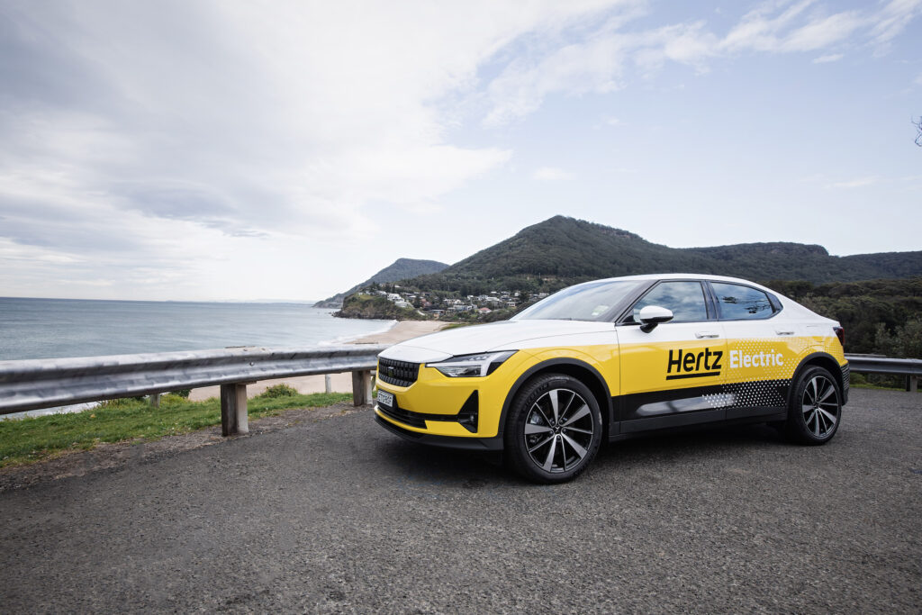 Hertz has added 100 Polestar 2s to its Australian rental fleet