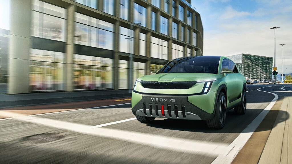 Skoda Vision 7S large electric SUV concept