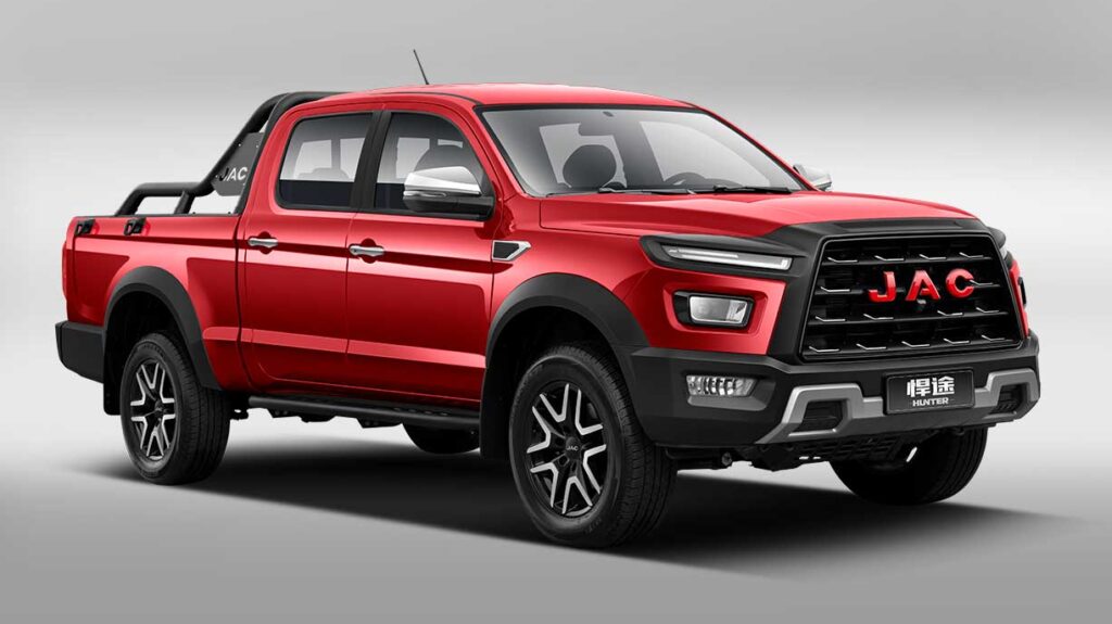 2023 JAC T9 Hunter pick-up.