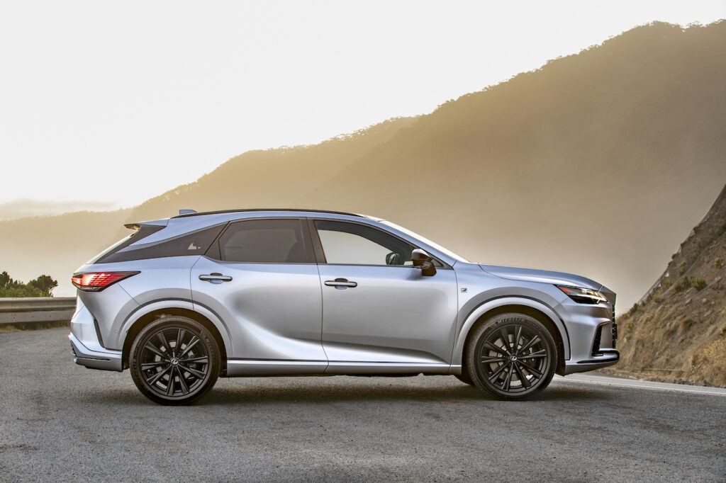 2023 Lexus RX SUV.