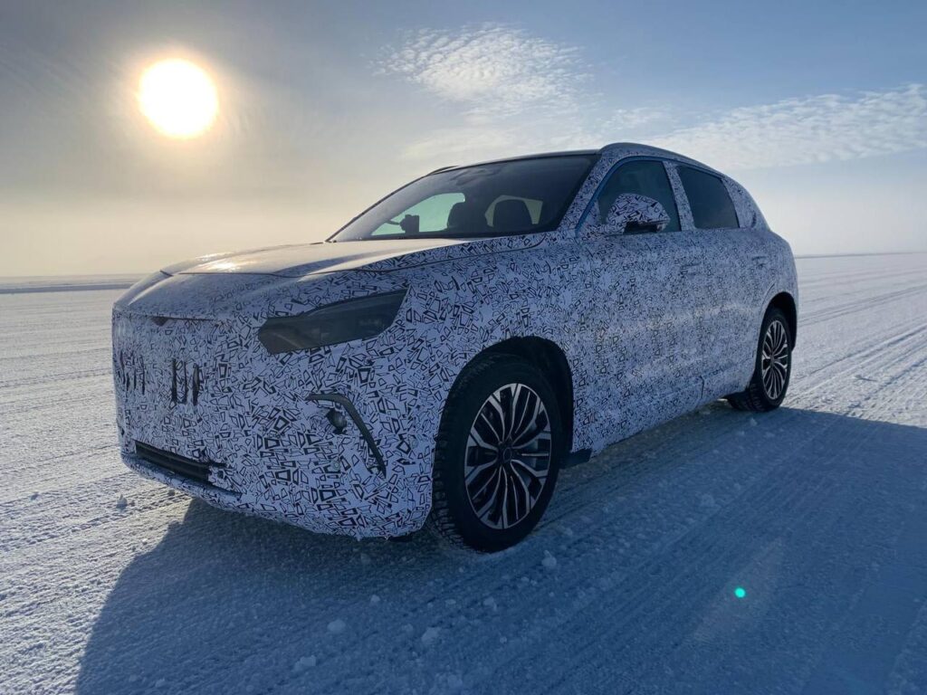 2023 Togg SUV EV testing.