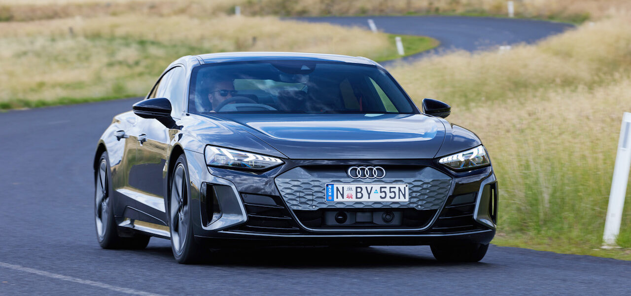 2023 Audi e-tron GT RS.