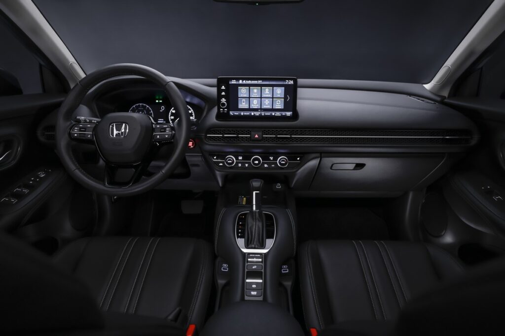 2023 Honda ZR-V interior.