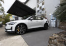 Public charging a 2022 Polestar 2 Dual Motor AWD