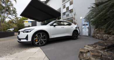 Public charging a 2022 Polestar 2 Dual Motor AWD