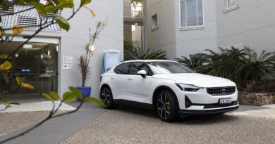 Public charging a 2022 Polestar 2 Dual Motor AWD