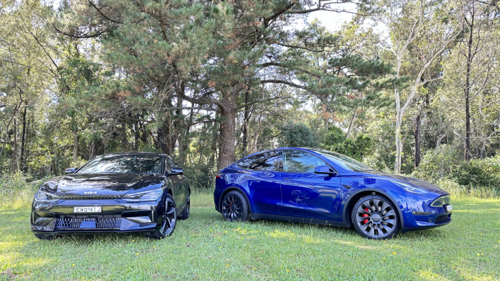 Kia EV6 GT and Tesla Model Y Performance