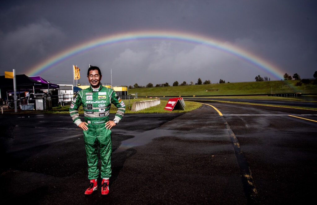 Japanese drift king Keiichi Tsuchiya.