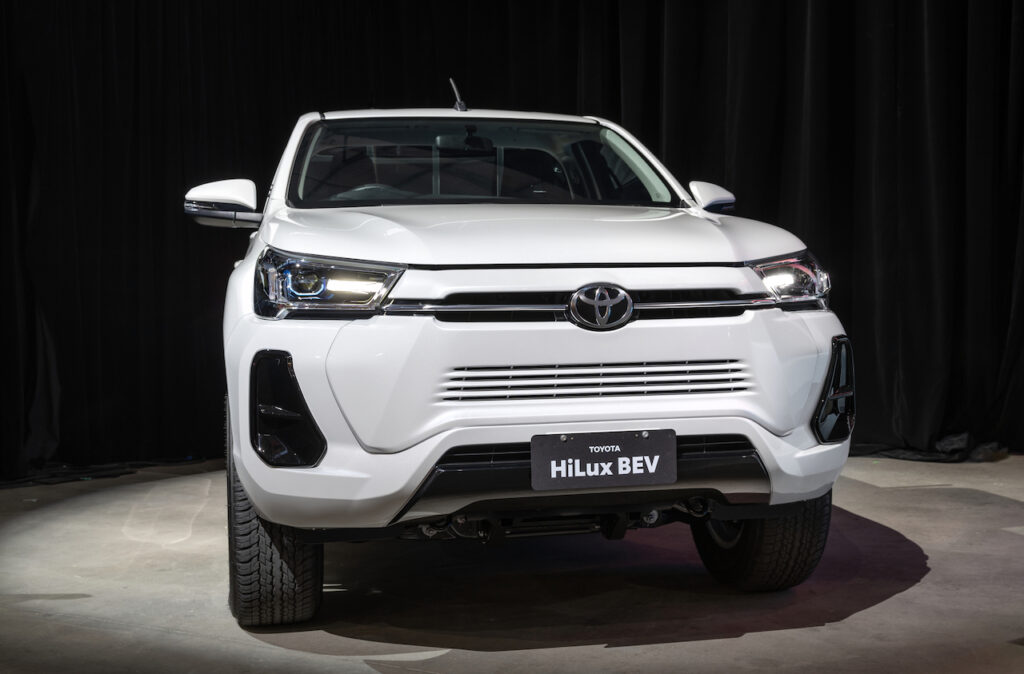 2023 Toyota HiLux Revo BEV concept.