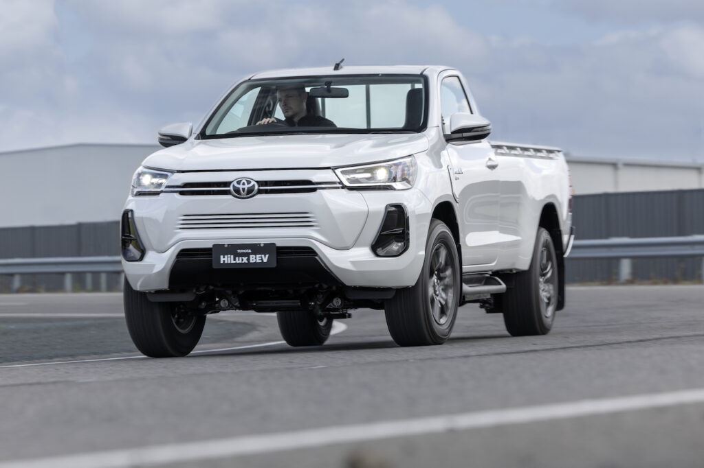 2023 Toyota HiLux REVO BEV concept.
