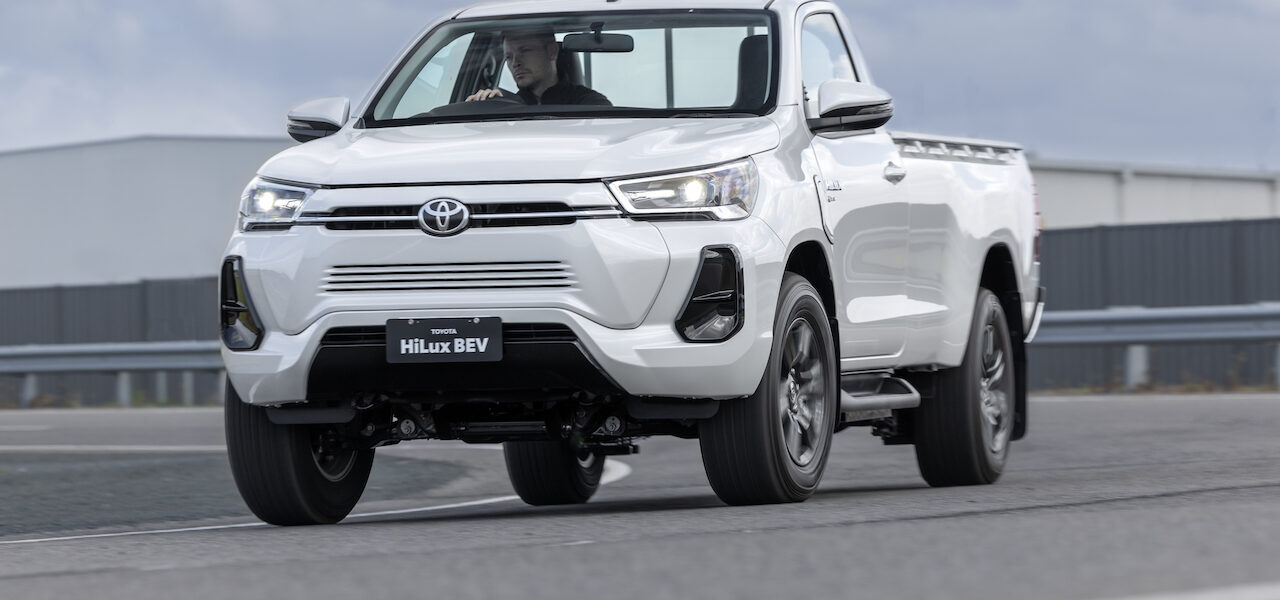 2023 Toyota HiLux REVO BEV concept.