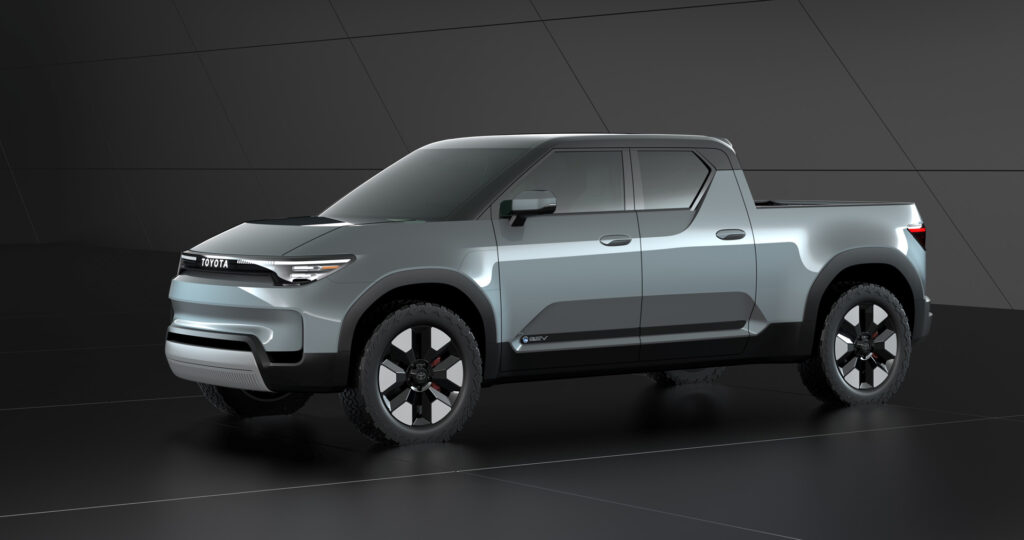 Toyota EPU concept is an electric four-door ute