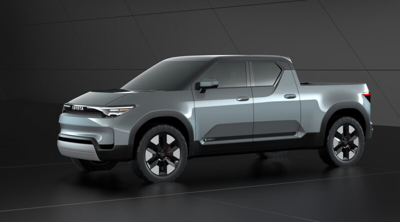 Toyota EPU concept is an electric four-door ute