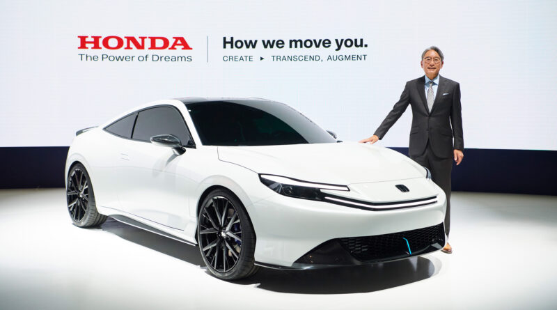 Honda Prelude Concept electric coupe at the Tokyo Motor Show 2023