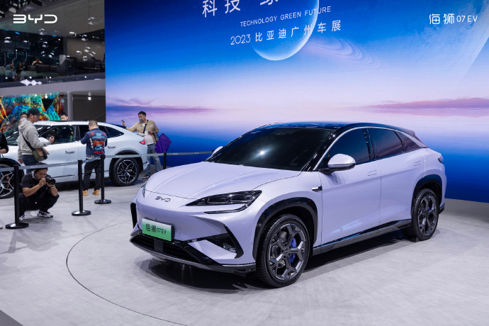 Ocean predator: The all-new BYD Sea Lion 07 will be hunting the Tesla ...