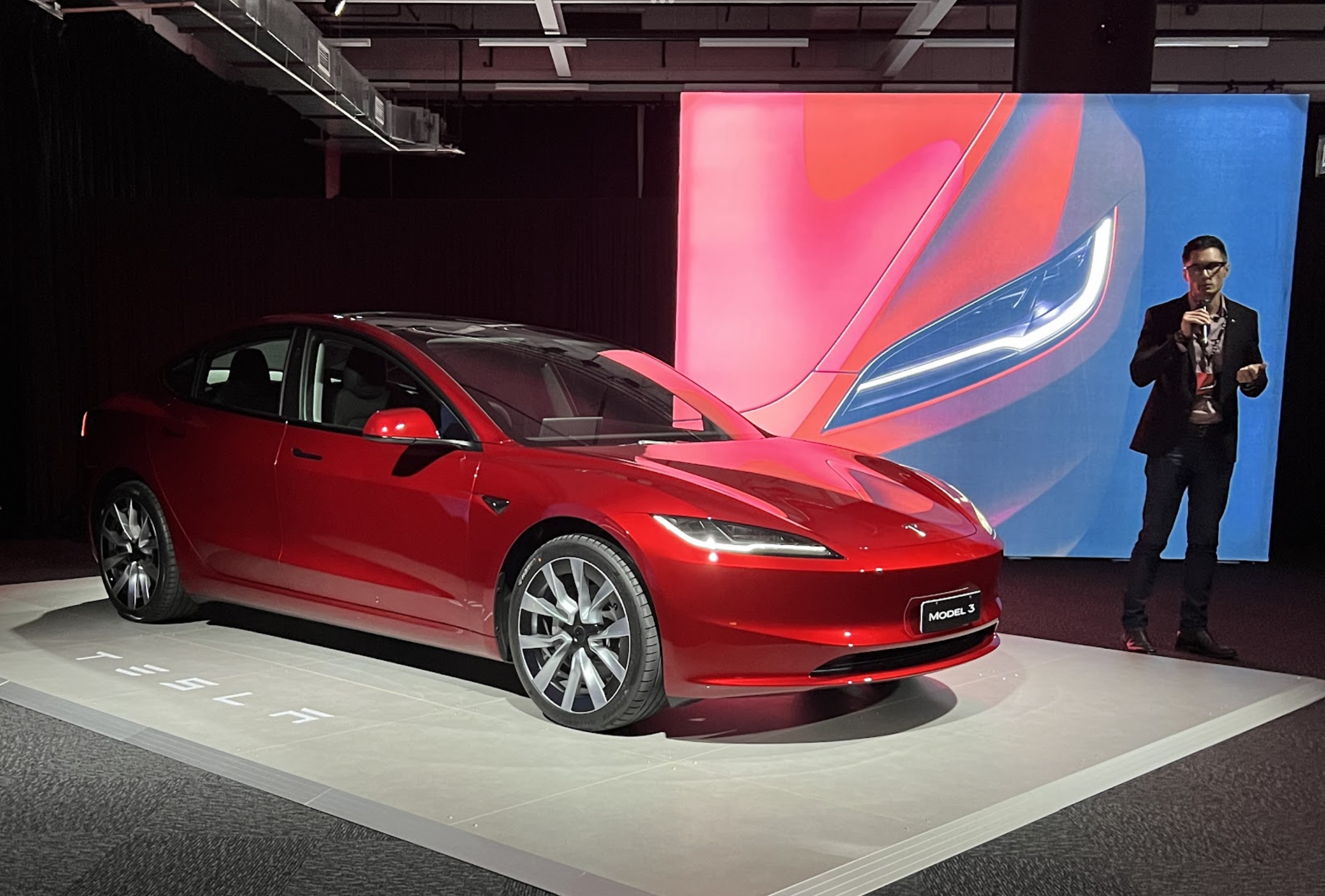 Tesla Model 3 ventilation grille - refresh model 2021 / 2022 / 2023 / 2024