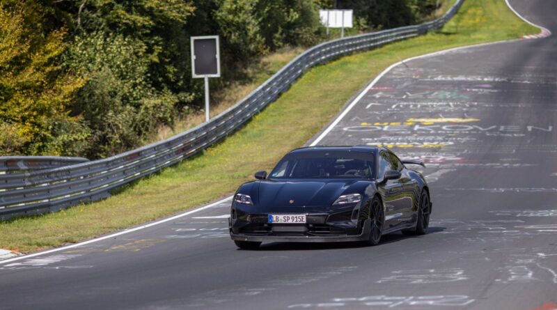 The 2024 Porsche Taycan Turbo GT has lapped the Nurburgring in a record 7 minutes, 7 seconds