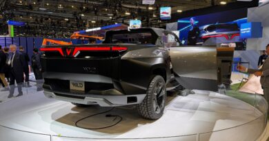 VinFast Wild electric pickup concept at CES 2024