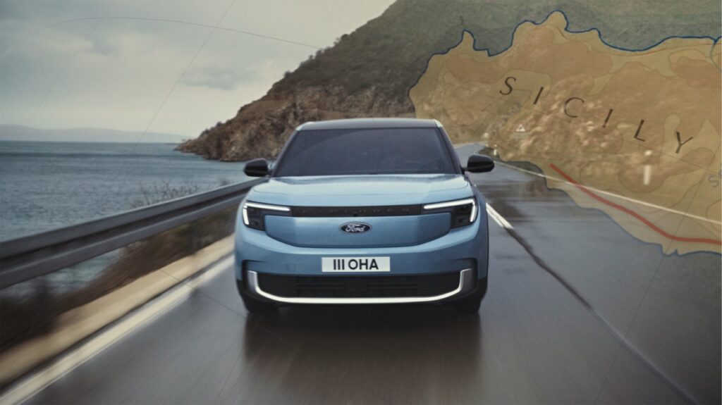 2025 Ford Electric Explorer.